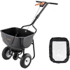 Traktoriaus priekabinė sėjamoji-barstytuvas. talpa 27.2kg. 203mm ratai. sodui ir vejai