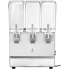 Trijų skyrių gėrimų dozatorius su aušinimu 3 x 10 l 320 W