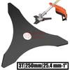 Trimerio peilis 3 dantų 25 cm 25.4 mm
