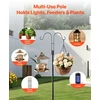 TV staliukas Kabliukų stovas paukščių lesykloms. 8 vnt.. 2345 mm