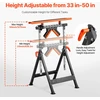 TV staliukas Ritininis atramos stovas. apkrova 200 kg. reguliuojamas aukštis 838–1270 mm. pjūklams