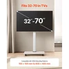 TV vežimėlis su ratukais. ekranams iki 1778 mm. apkrova iki 45 kg. pasukamas 25°