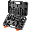Universalus besisukantis galvučių komplektas 14 vnt. adapteris 635-952 mm