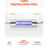 UV vandens valymo filtras 8 W. 3.785 L/min. 220 V. nerūdijančio plieno korpusas. visam namui