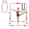 Vaikiška gimnastikos skersinė. sulankstoma. reguliuojamo aukščio. rožinė. apkrova 63.5kg