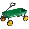 Vaikiškas traukiamas vežimėlis 101 cm apkrova 80 kg visų vietovių ratai