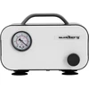 Vakuuminė pompa su manometru 15 l/min 30 W balta/juoda