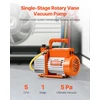 Vakuuminis siurblys 5 CFM. vienos pakopos rotacinis. automobilių oro kondicionieriams