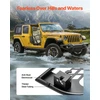 Vamzdinės Jeep durys. 2 durų. guminės įvorės. Wrangler JK 2007-2018