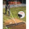 Vejos lyginimo grėblys rankena 2130 mm pagrindo plokštė 254 x 1219 mm
