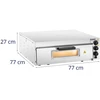 Vienos kameros picos krosnelė su stiklu 60 cm 230 V 3000 W