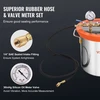 Vienos pakopos vakuuminio siurblio rinkinys su vakuumo kamera. 150 W. 100 l/min. 1440 aps/min