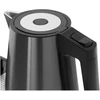 Virdulys Elektrinis virdulys su padėklu 1,2L, 1800 W, juodas