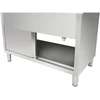 Virtuvės plautuvė su spintele 120 cm