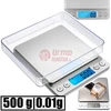 Virtuvinės svarstyklės Graminės juvelyrinės svarstyklės 5202 500-001g