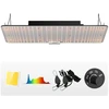 Viso spektro LED auginimo lempa augalams. 200 W. 120-277 V. aliuminio korpusas. vidaus šiltnamiams