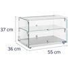 Vitrina 55x36x37 cm skaidri