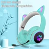Žaidimų ausinės Cat Ears RGB A2