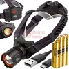 Žibintuvėlis ant galvos BERIMAX 7FD-9MJYT XHP160 LED, 4 režimai