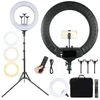 Žiedinė LED lempa BERIMAX 5WA-2HKKI 300 W, 240 LED, 45 cm