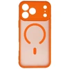 Dėklas skirtas iPhone 12 - Oranžinė-Skaidrus
