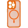 Dėklas iPhone 15 - Oranžinė-Skaidrus