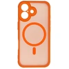 Dėklas iPhone 15 - Oranžinė-Skaidrus