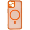Dėklas iPhone 18 // iPhone 17 - Oranžinė-Skaidrus
