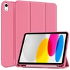 Dėklas knygutė iPad 11 - 2025 11", iPad 10 - 2022 10.9" - Ryškiai rožinis