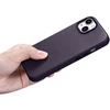 Odinis dėklas iPhone 14 - Tamsiai violetinė