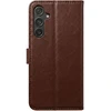 Odinis dėklas knygutė iPhone 16 - Ruda
