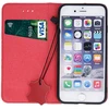 Odinis dėklas knygutė iPhone 18 // iPhone 17 - Raudonas
