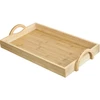 Bambukinis padėklas FLORINA 44 × 27 × 4.5 cm