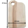 Pjaustymo lenta iš uosio medienos 37,5cm.X23.5cm.X2cm
