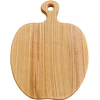 Serviravimo pjaustymo lentelė „Obuolio“ formos, iš uosio medienos 34.5cm × 27cmX2 cm