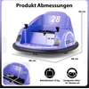 Koduva 12V Elektrinis Vaikiškas Bumperis Violetinis