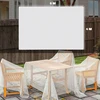 Aosom Dengiamoji plėvelė, 4 x 6 m, 140 g/m², balta