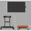 Aosom Motociklo keltuvas 500 kg, reguliuojamas 13,5-39 cm, plienas, oranžinė / juoda