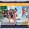 Aosom Reguliuojamas nešiojamas badmintono tinklas, 107-155 cm, geltonas, su krepšiu