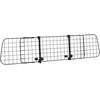 Aosom Universalios automobilio grotelės šunims, reguliuojamas plotis 91-152 cm, juodos, 30 cm