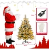 Costway 136cm Dirbtinė Eglutė su Sniegu ir 150 LED