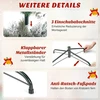 Costway 180 cm sniegu dengta LED kalėdinė eglutė