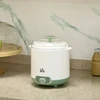 Gruzdintuvė Aosom Jogurto gaminimo aparatas, 1,5 l, su sieteliu ir dangčiu, 20 W, baltas, 19,5 x 17,5 x 21,4 cm