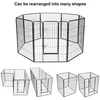 Koduva 100 cm 8 panelių gyvūnų žaidimų aptvaras