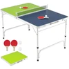 Promotion 120x76 cm sulankstomas stalo teniso stalas rinkinys su tinklu