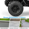 Koduva 12V Vaikių 2 Vietų Elektrinis Automobilis su Nuotoliniu Valdymu Juodas