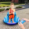 Koduva 12V vaikų buferinis automobilis 360° mėlynas