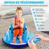 Koduva 12V vaikų buferinis automobilis 360° mėlynas