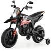 Koduva 12V vaikų elektrinis motociklas Aprilia raudonas