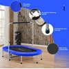 Koduva 2 asmenų sulankstomas mini vaikų fitneso trampolinas - mėlynas